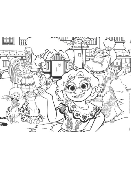 Disney Puzzle DF Maxi Floor 108 Encanto