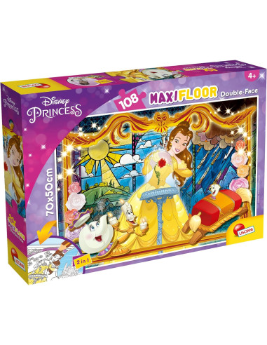 Disney Puzzle DF Maxi Floor 108 Bella E La Bestia