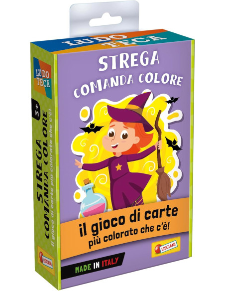 Lisciani - Le carte dei bambini strega comanda colore