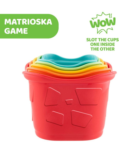 GIOCO 2IN1 TAZZE IMPILABILI ECO+