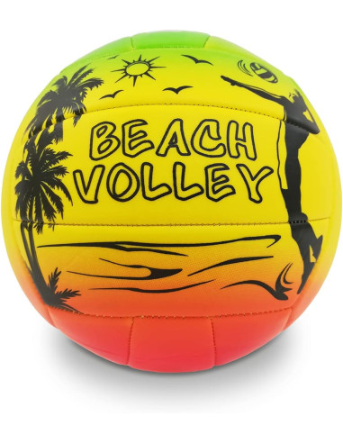 Pallone Beach Volley Rainbow Gonfio pvc