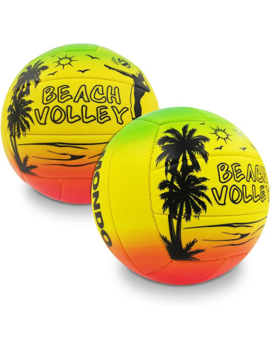 Pallone Beach Volley Rainbow Gonfio pvc
