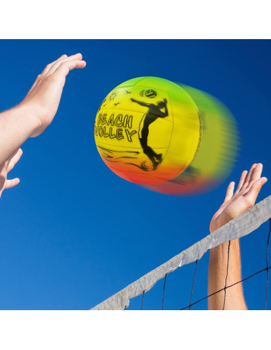 Pallone Beach Volley Rainbow Gonfio pvc