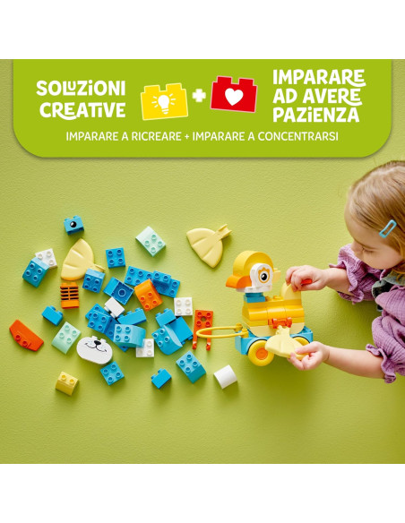 Lego Duplo Town - Animali su ruote 3 in 1