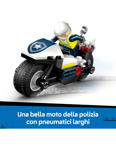 Lego City - Inseguimento della moto della polizia