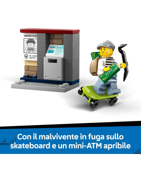 Lego City - Inseguimento della moto della polizia