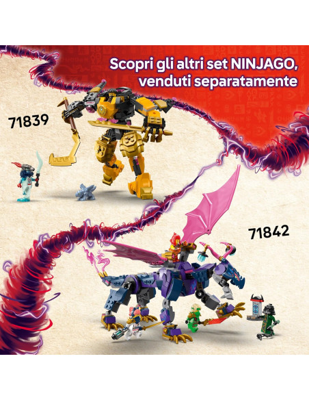 Lego Ninjago - Gara di velocità sulla moto di Kai
