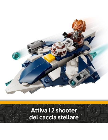 Lego Star Wars - Microfighter Jedi Starfighter di Plo Koon