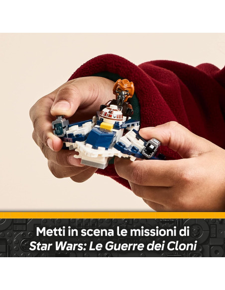 Lego Star Wars - Microfighter Jedi Starfighter di Plo Koon