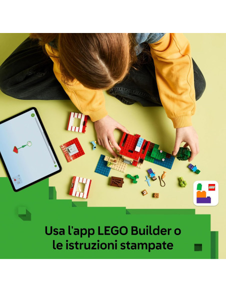Lego Minecraft - Casa nella giungla esplosiva