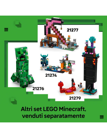 Lego Minecraft - Casa nella giungla esplosiva
