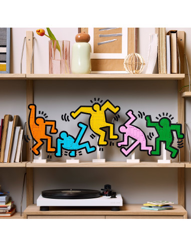 Lego Art - Figure danzanti Keith Haring