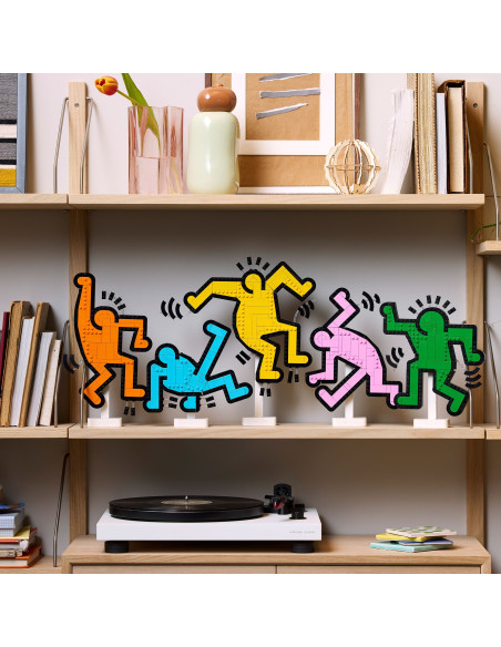 Lego Art - Figure danzanti Keith Haring