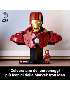 Lego Super Heroes - Busto di Iron Man MK4 2
