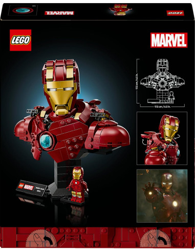 Lego Super Heroes - Busto di Iron Man MK4