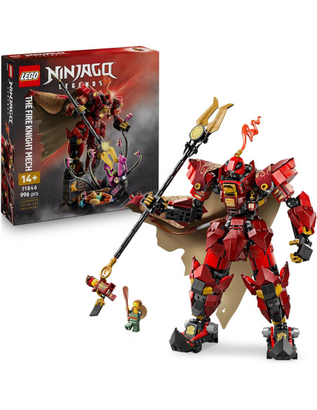 Lego Ninjago - Mech Cavaliere del Fuoco