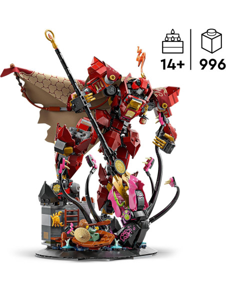 Lego Ninjago - Mech Cavaliere del Fuoco