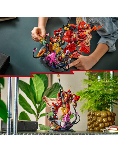 Lego Ninjago - Mech Cavaliere del Fuoco