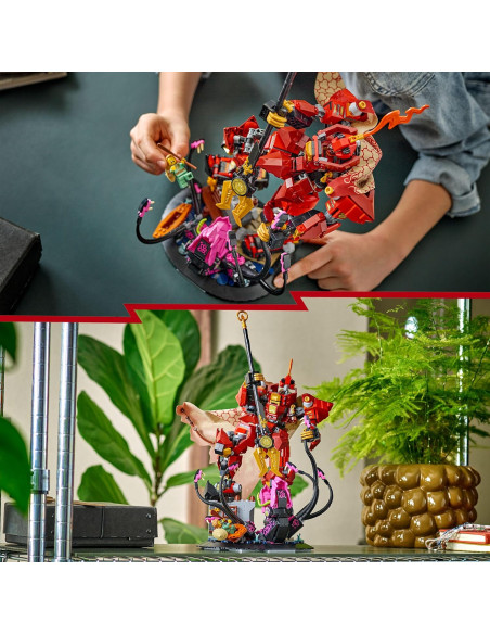 Lego Ninjago - Mech Cavaliere del Fuoco