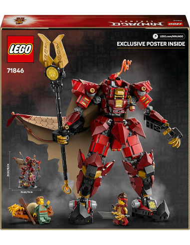 Lego Ninjago - Mech Cavaliere del Fuoco