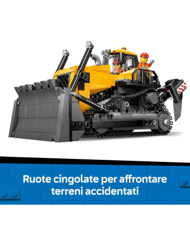 Lego City - Bulldozer giallo