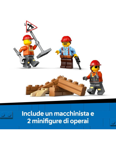Lego City - Bulldozer giallo