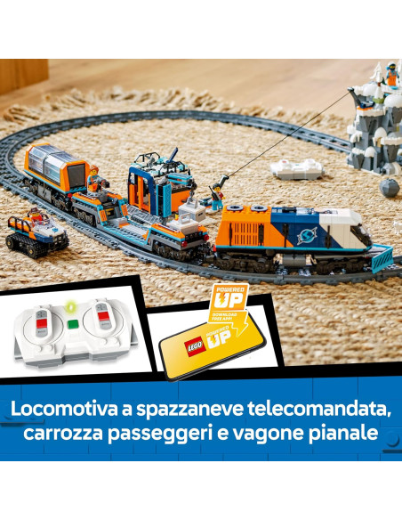 Lego City - Treno espresso artico degli esploratori