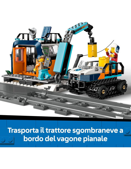 Lego City - Treno espresso artico degli esploratori