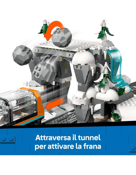 Lego City - Treno espresso artico degli esploratori