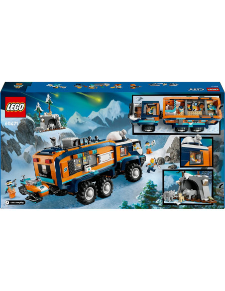 Lego City - Grande camion artico con laboratorio 