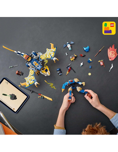 Lego Ninjago - Mech cavalca-drago di Rogue