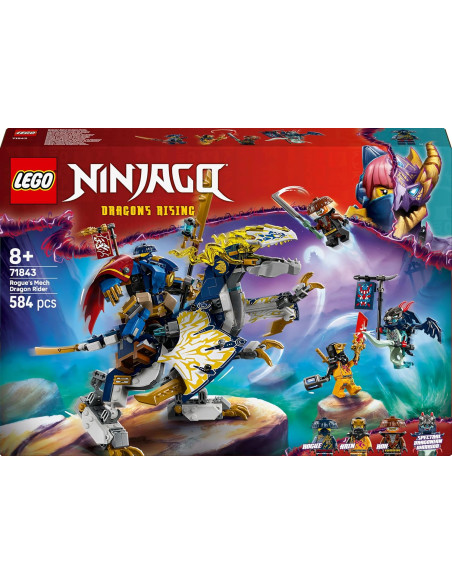 Lego Ninjago - Mech cavalca-drago di Rogue