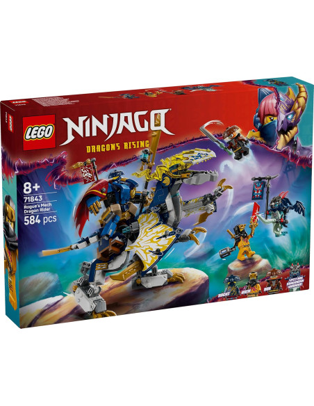 Lego Ninjago - Mech cavalca-drago di Rogue