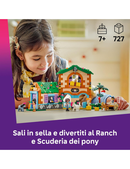 Lego Friends - Ranch e scuderia dei pony
