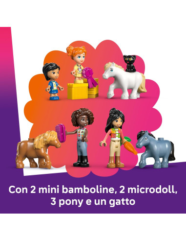 Lego Friends - Ranch e scuderia dei pony