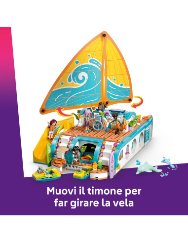 Lego Friends - Avventura sul catamarano