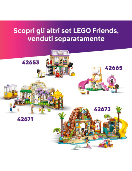 Lego Friends - Festa di compleanno felina e Casa sull'albero