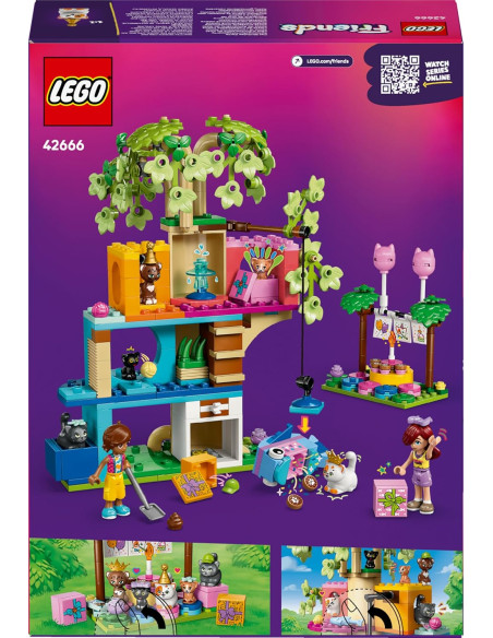 Lego Friends - Festa di compleanno felina e Casa sull'albero