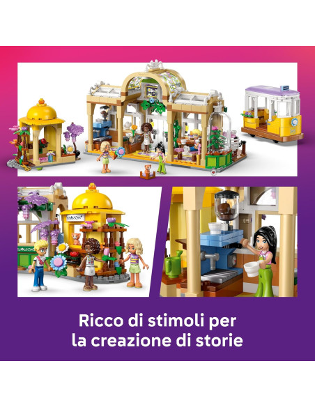 Lego Friends - Caffè delle piante e Negozio di fiori 