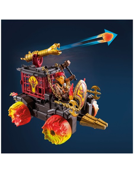 Playmobil Novelmore - Guerrieri di Burnham - Ariete infuocato