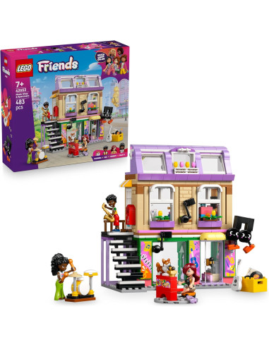 Lego Friends - Negozio di musica e appartamento