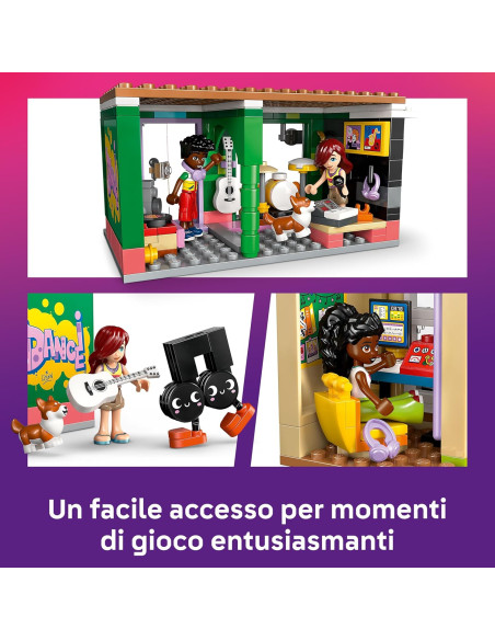Lego Friends - Negozio di musica e appartamento