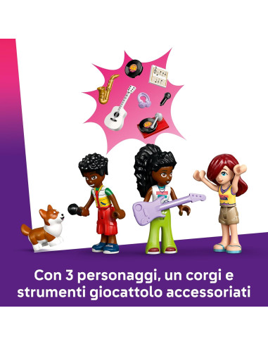 Lego Friends - Negozio di musica e appartamento
