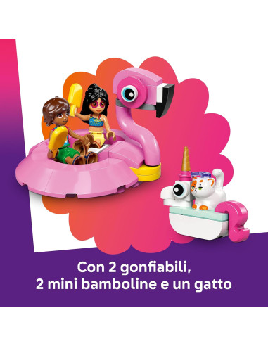 Lego Friends - Pool Party con unicorno e...