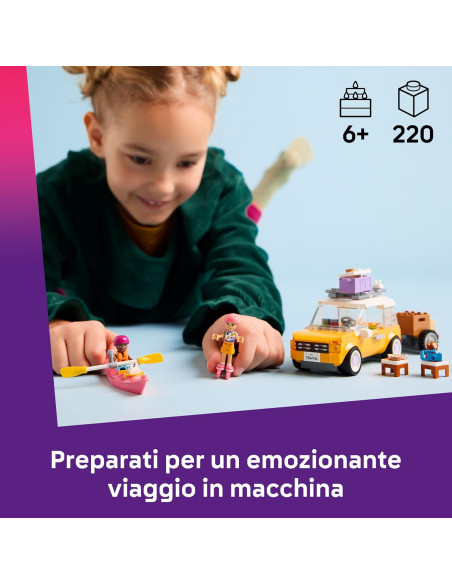Lego Friends - Viaggio in auto con il cucciolo