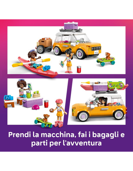 Lego Friends - Viaggio in auto con il cucciolo