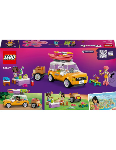 Lego Friends - Viaggio in auto con il cucciolo