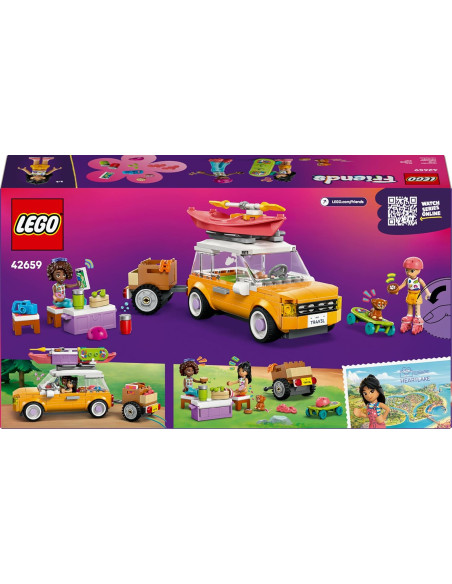Lego Friends - Viaggio in auto con il cucciolo
