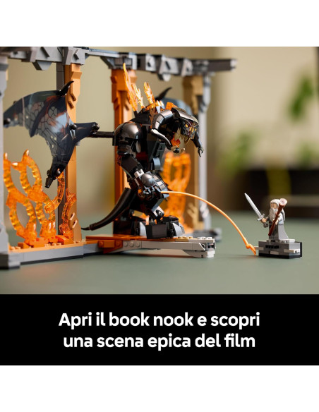 Lego Icons - Il Signore degli Anelli: Book Nook del Balrog