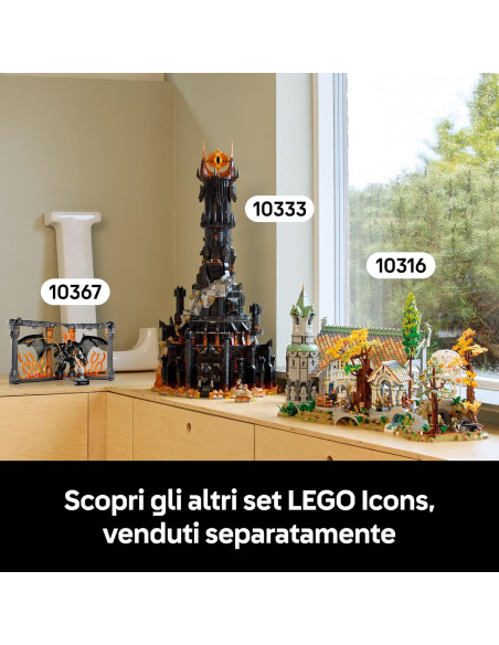 Lego Icons - Il Signore degli Anelli: Book Nook del Balrog